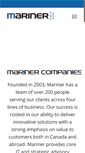 Mobile Screenshot of marinerpartners.com